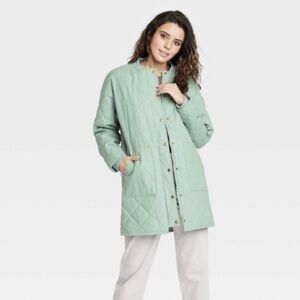 Universal Thread Quilted Long Coat